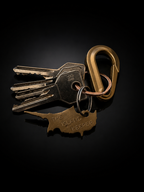 The Island Keeper Set (Keychain + Carabiner) limited Golden Edition