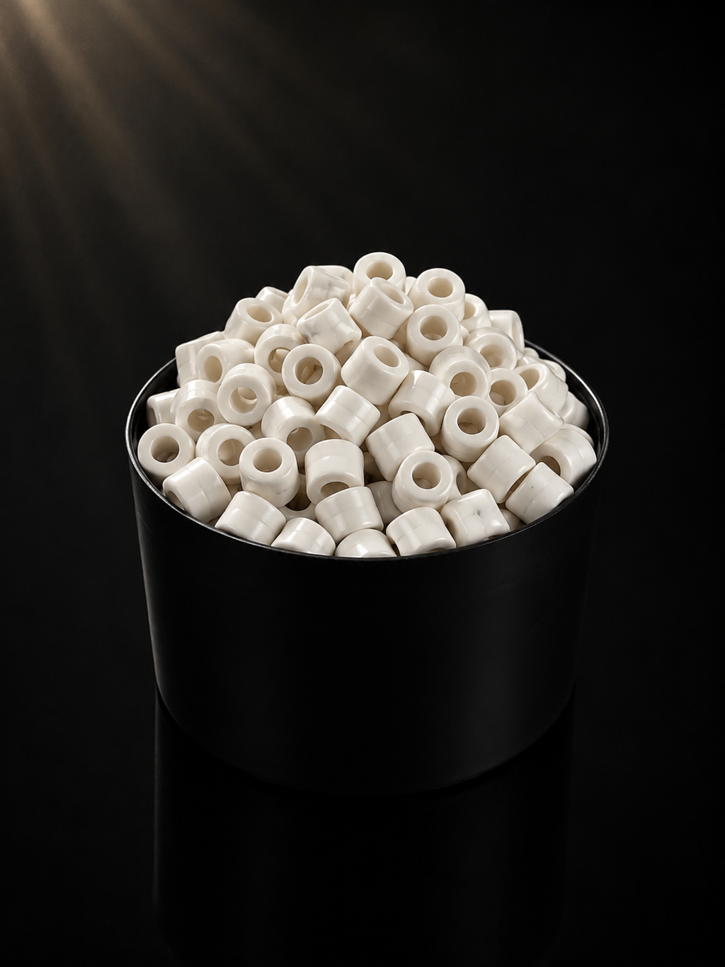 Cyprus Ocean Beads - Polarwhite