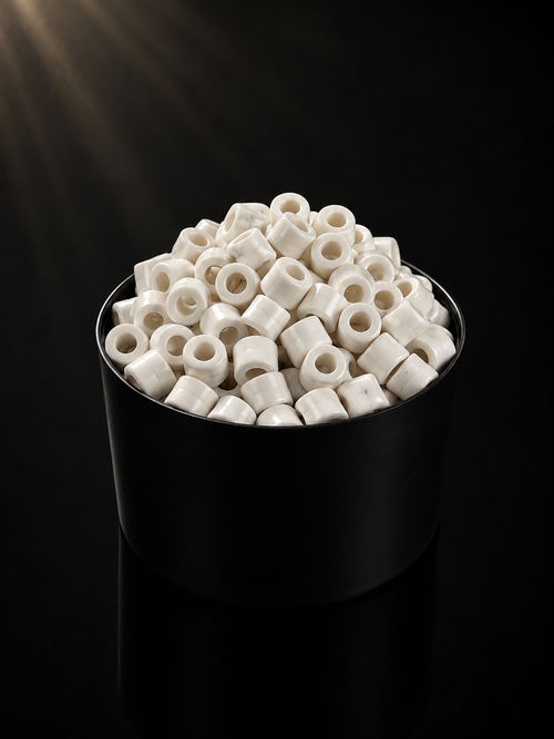 Cyprus Ocean Beads - Polarwhite